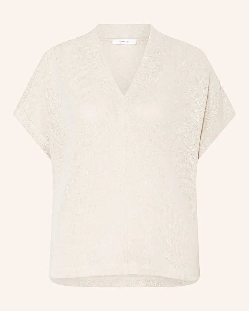 OPUS Strickshirt SOFRANKA Creme