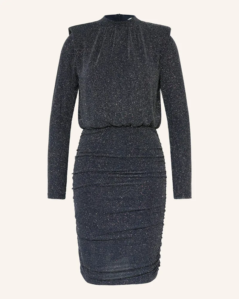 Rich&Royal Kleid mit Glitzergarn Dunkelblau