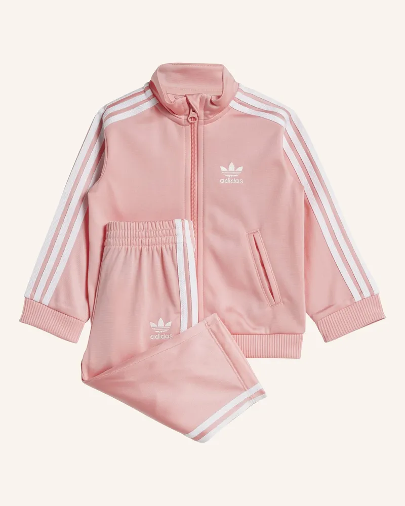 adidas ADICOLOR FIREBIRD KIDS TRAININGSANZUG Rosa