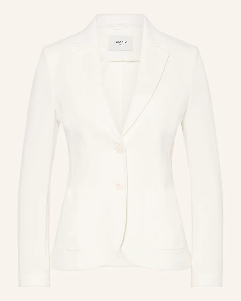 CIRCOLO 1901 Blazer weiss Ecru