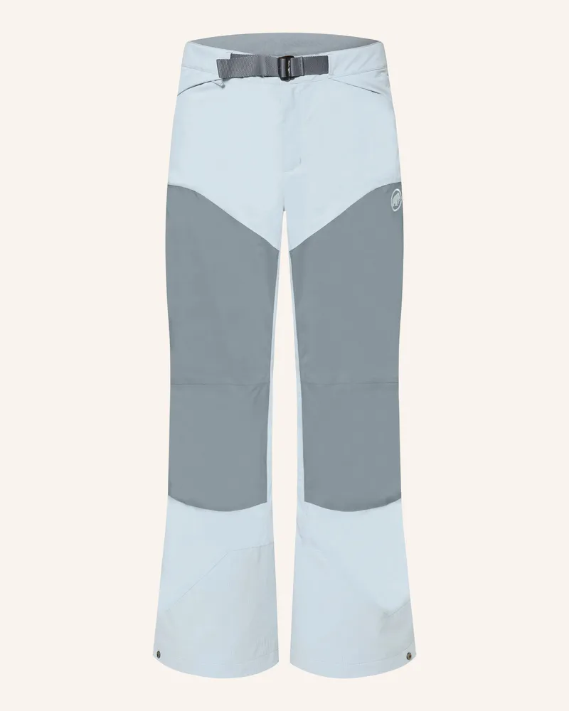 Mammut Skihose Haldrigat Gtx Thermo blau Hellblau