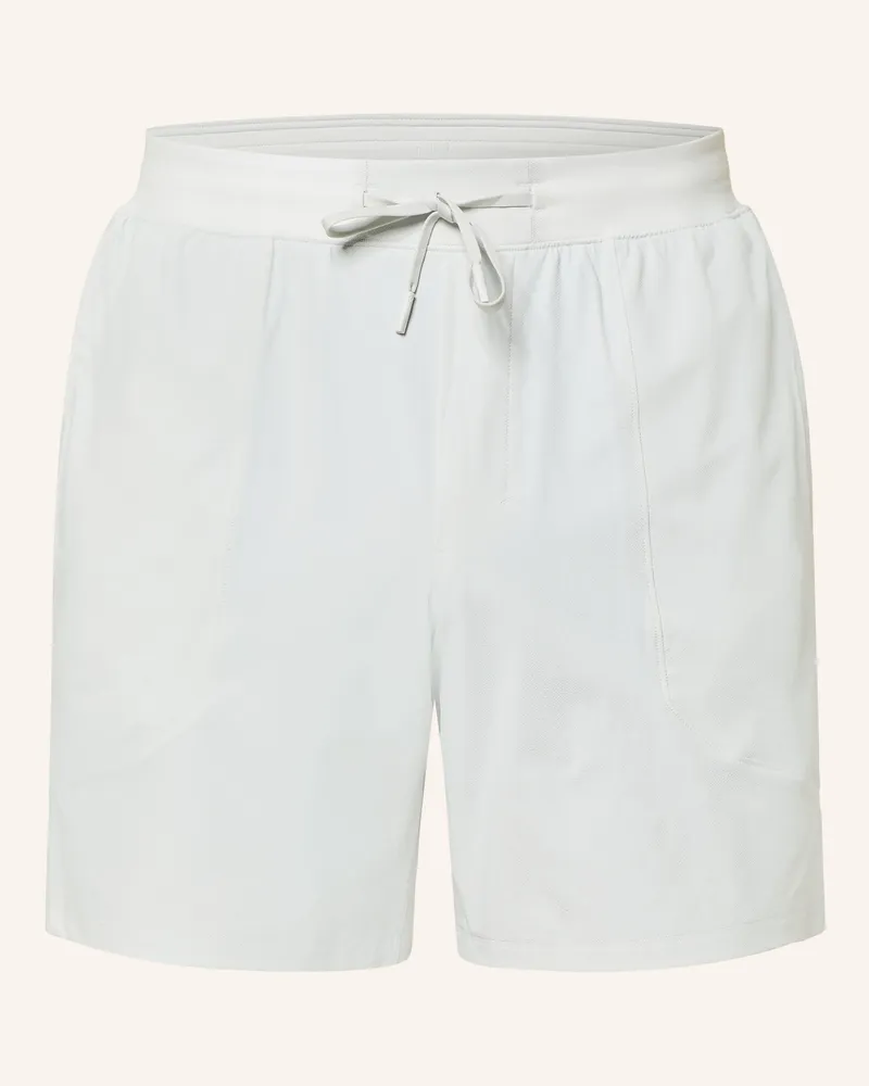 LULULEMON Trainingsshorts License To Train 7in grau Hellgrau