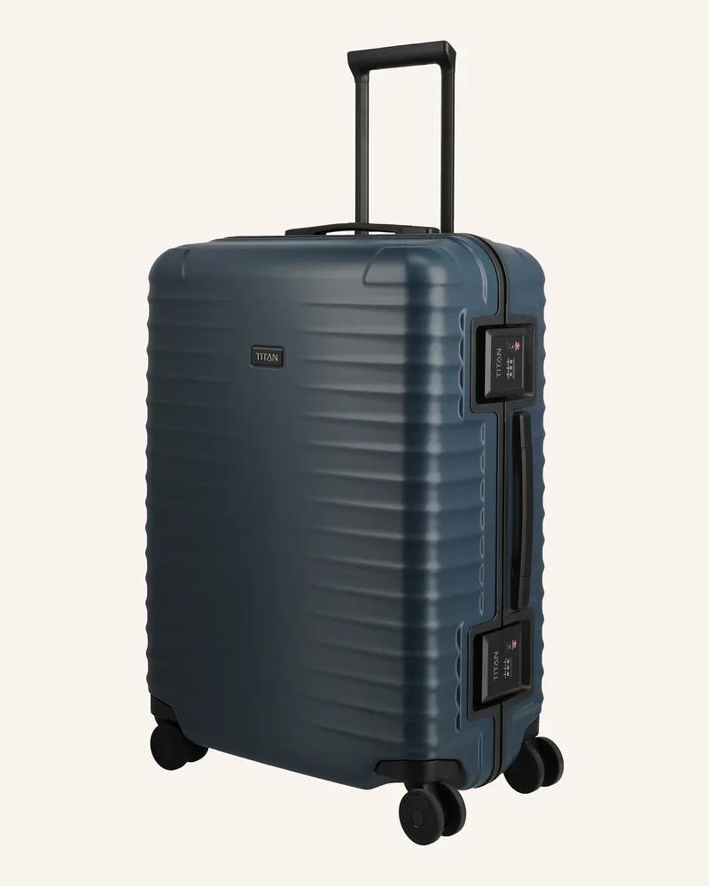 Titan Trolley OVERSEAS M Blau
