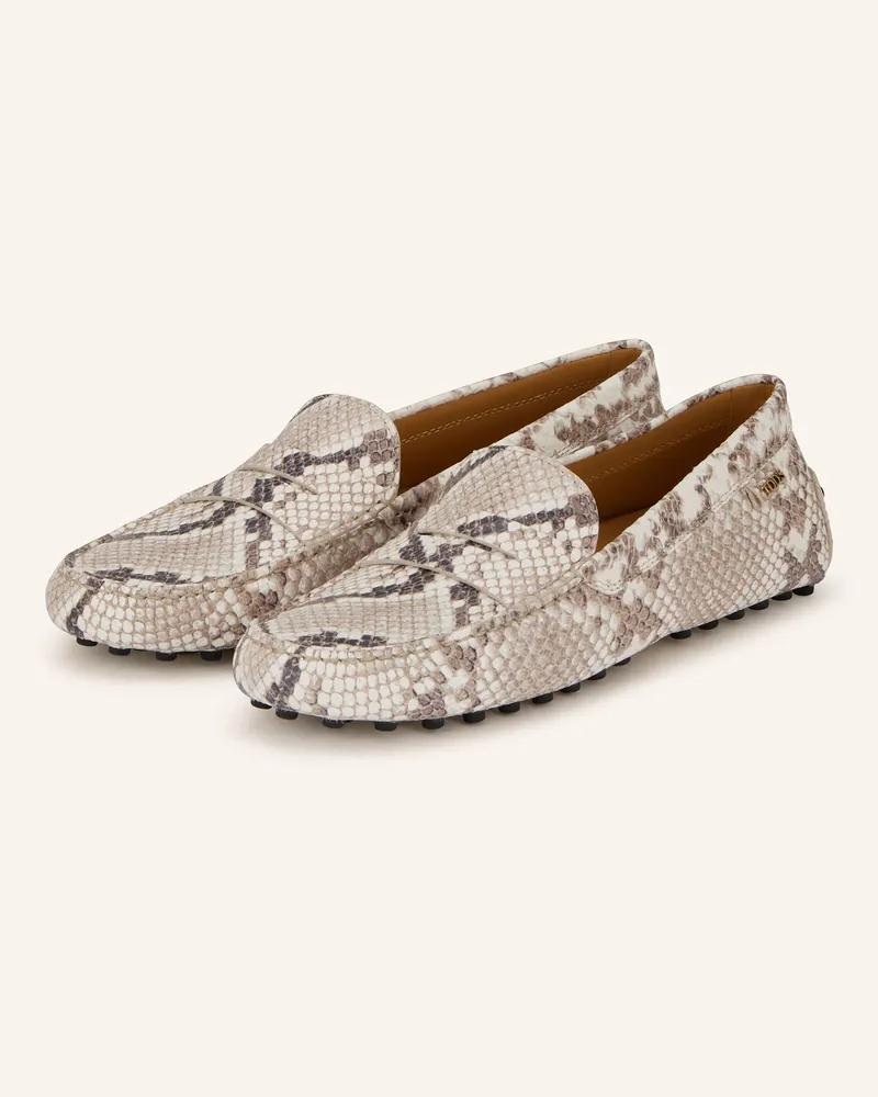 TOD'S Mokassins GOMMINO Ecru