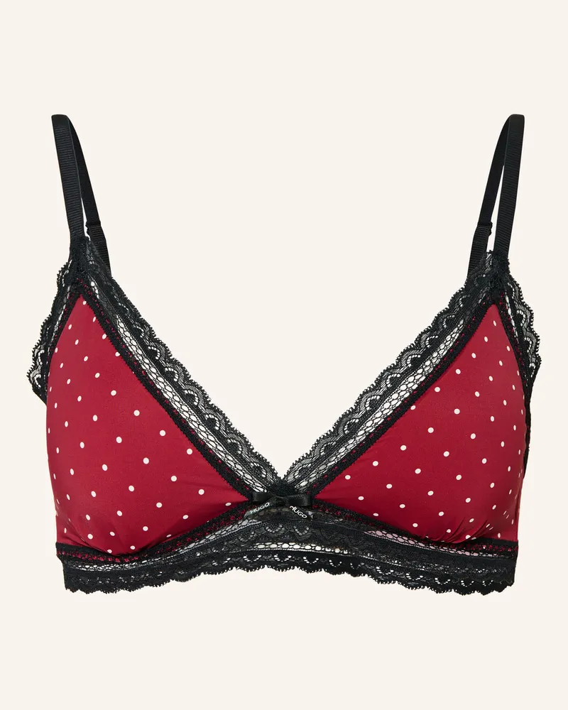 HUGO BOSS Triangel-Bh rot Dunkelrot