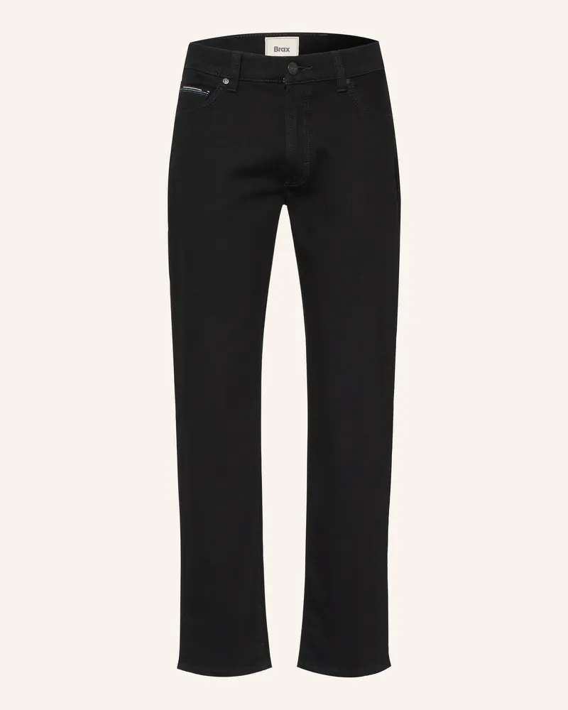 Brax Jeans Clint Relaxed Straight Fit schwarz 02