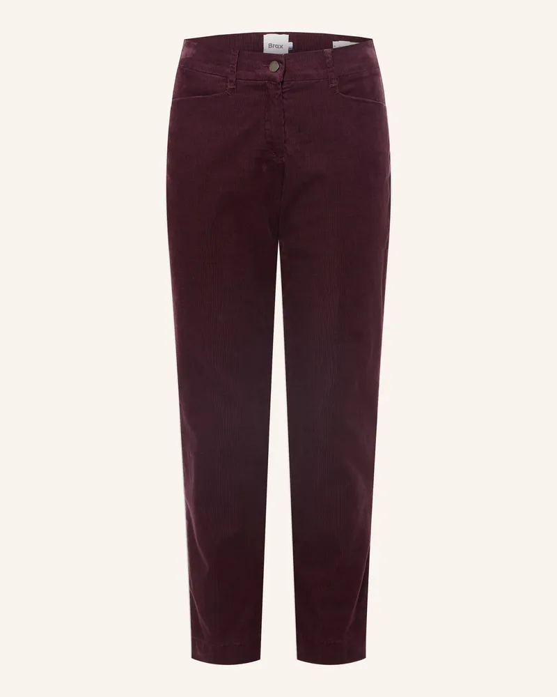 Brax Cordhose Mara lila Dunkellila