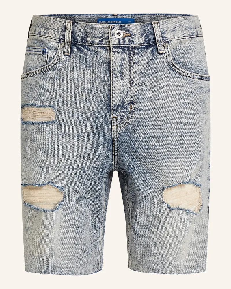 Karl Lagerfeld Shorts Blau