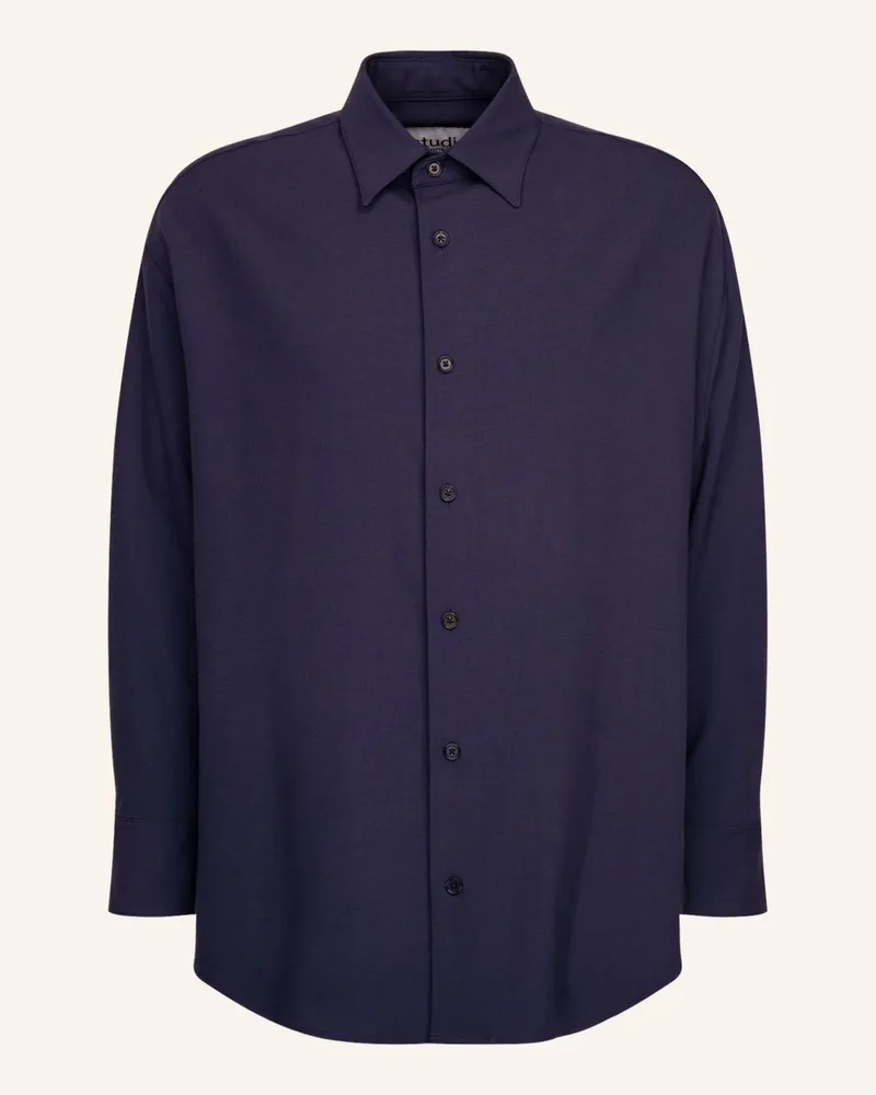 Seidensticker Casual Hemd Oversized Dunkelblau