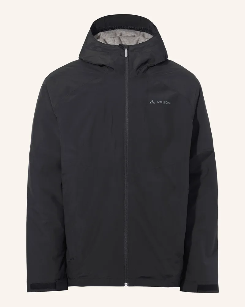 Vaude Outdoor-Jacke M MORKON WOOL JACKET Schwarz