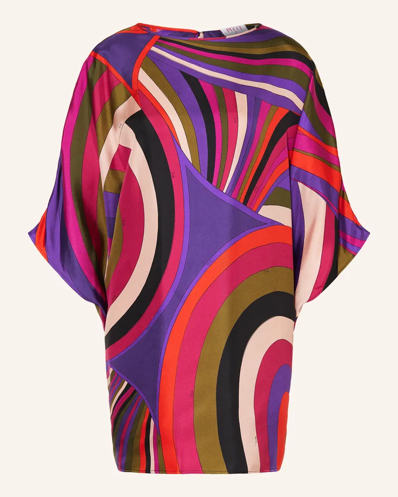 Emilio Pucci Seidenkleid Lila