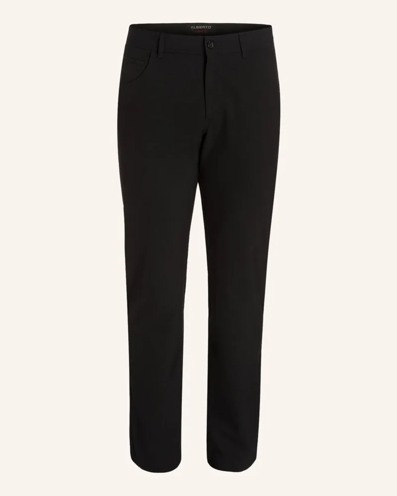 Alberto Hose Stone Ceramica® Modern Fit schwarz Schwarz