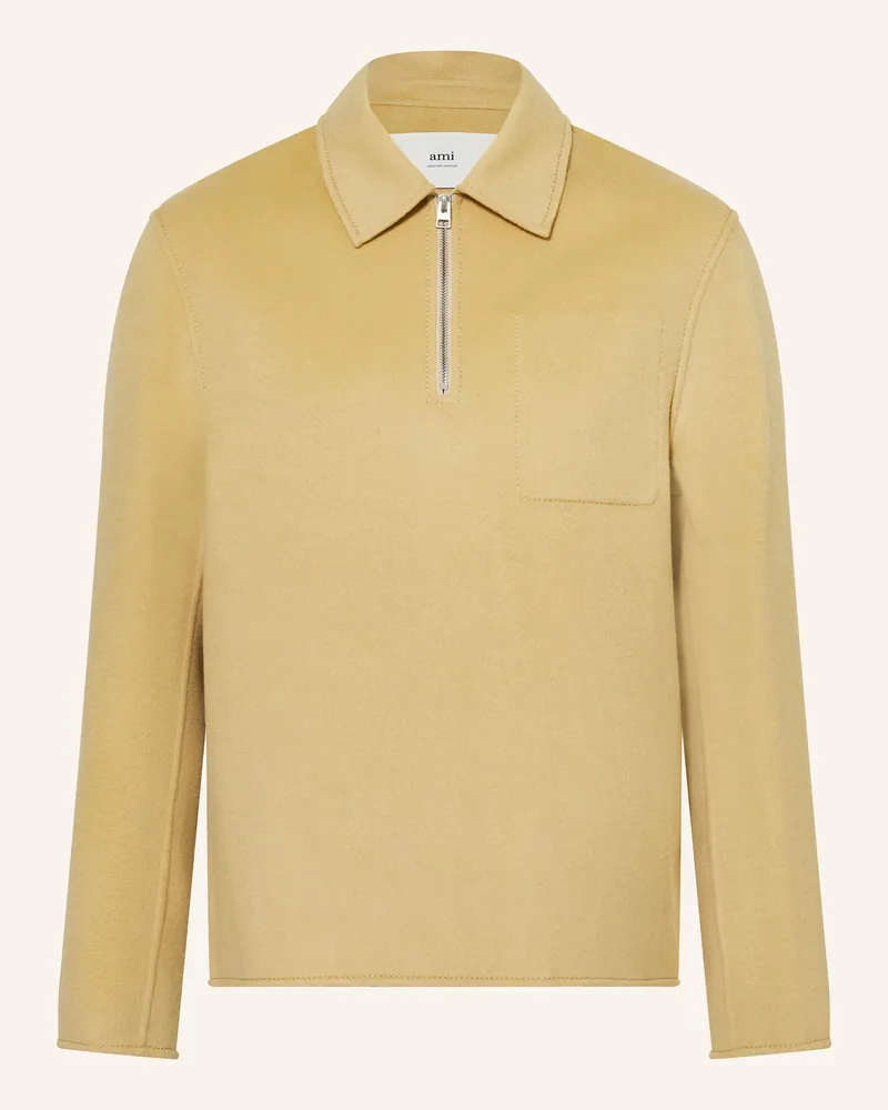 AMI Paris Overjacket Camel