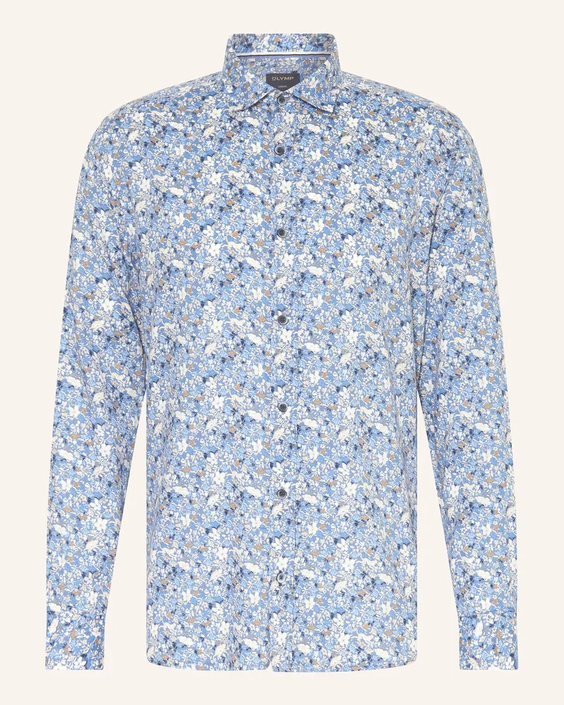 Olymp Hemd Casual modern fit Blau