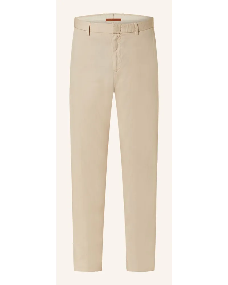 Ermenegildo Zegna Hose Slim Fit Beige