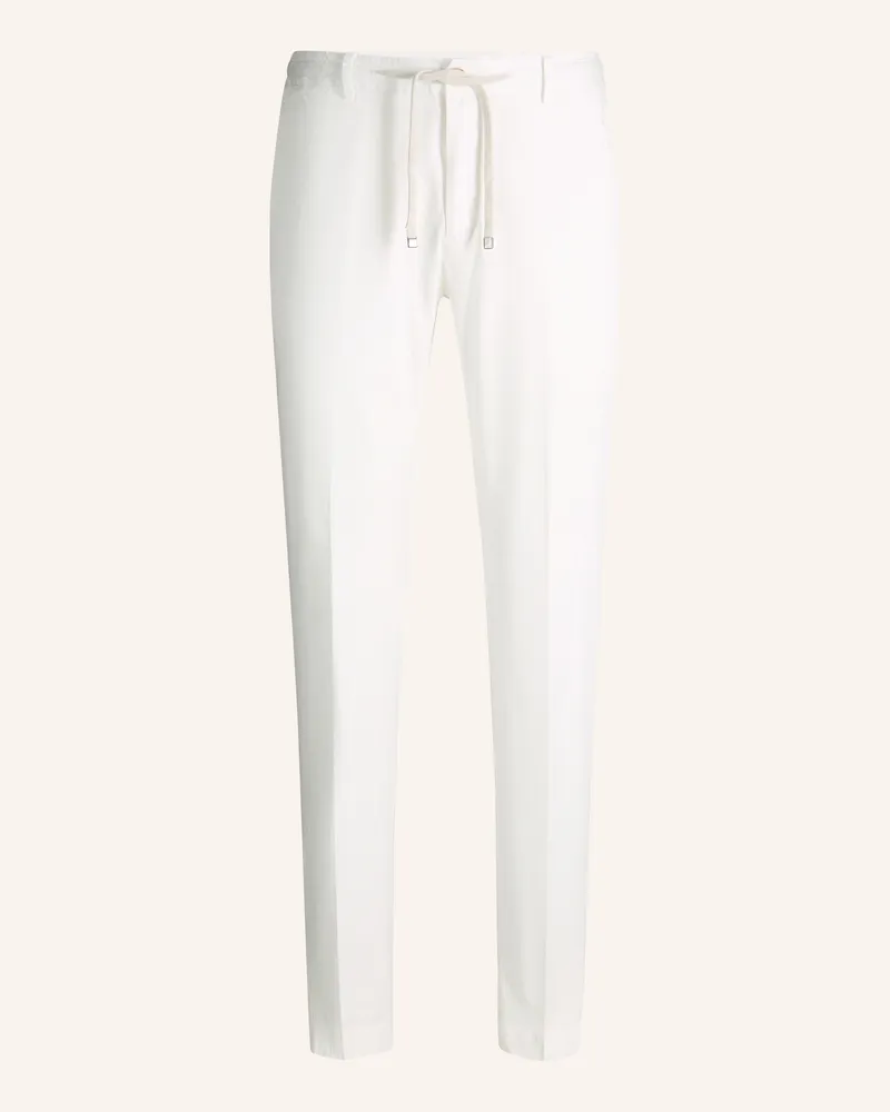 JOOP! Stoffhose Slim Fit weiss Weiss