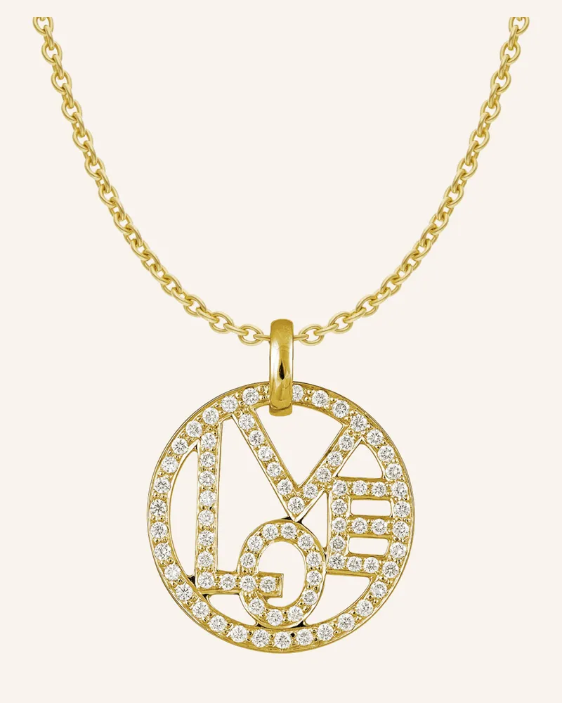 CADA Kette Small Love gold Gold
