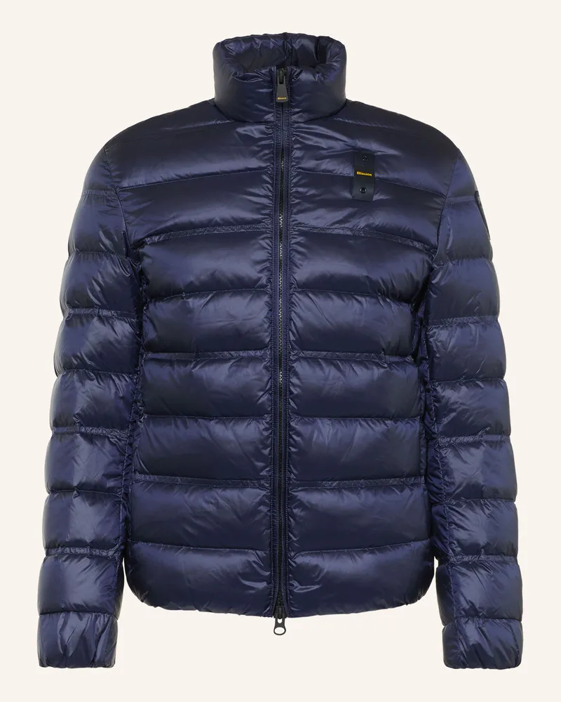 Blauer Daunenjacke Belmont blau Dunkelblau