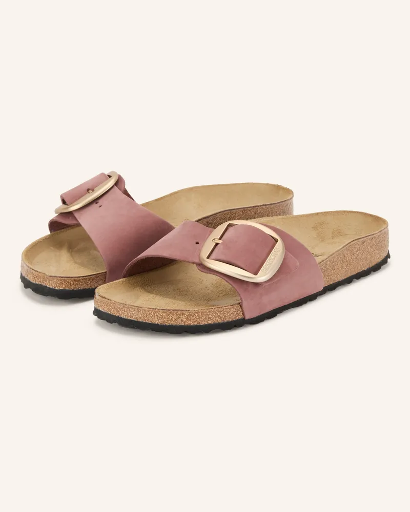 Birkenstock Pantoletten Madrid Big Buckle rosa Altrosa