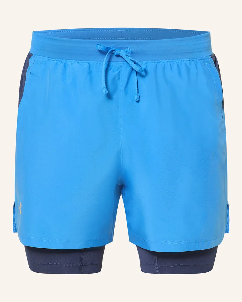 Under Armour 2-in-1-Laufshorts UA LAUNCH Blau