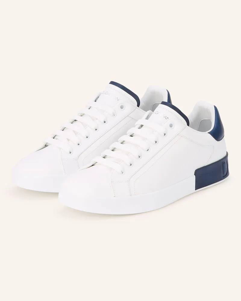 Dolce & Gabbana Sneaker Portofino weiss Weiss