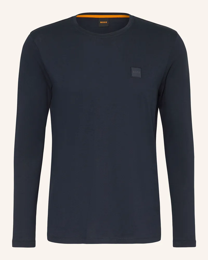 HUGO BOSS Longsleeve TACKS Dunkelblau