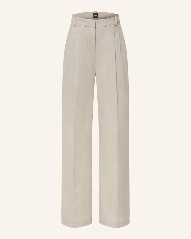 HUGO BOSS Marlenehose Tiana grau Grau