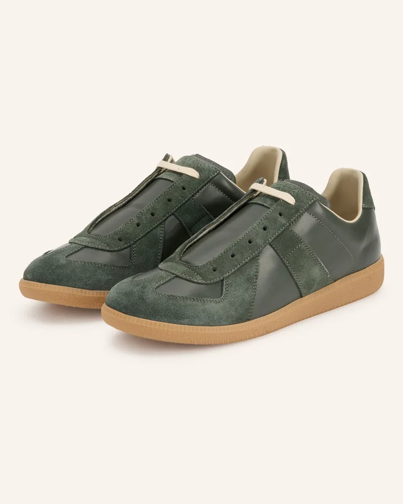 Maison Margiela Sneaker Replica gruen Dunkelgrün