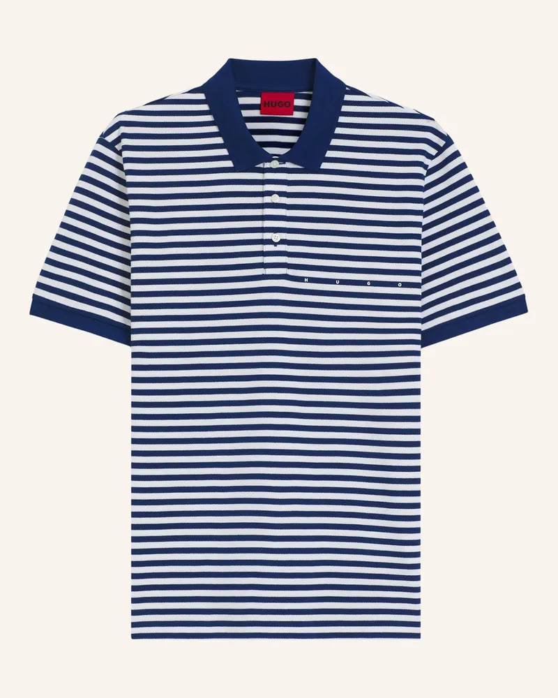 HUGO BOSS Poloshirt Demspolo Regular Fit schwarz Braun