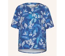 Brax Blusenshirt CALLY aus Satin Blau