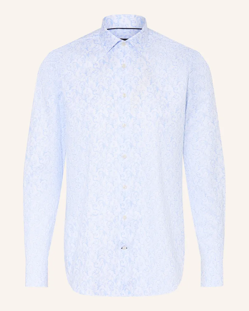 Olymp Hemd Tailored Fit blau Blau