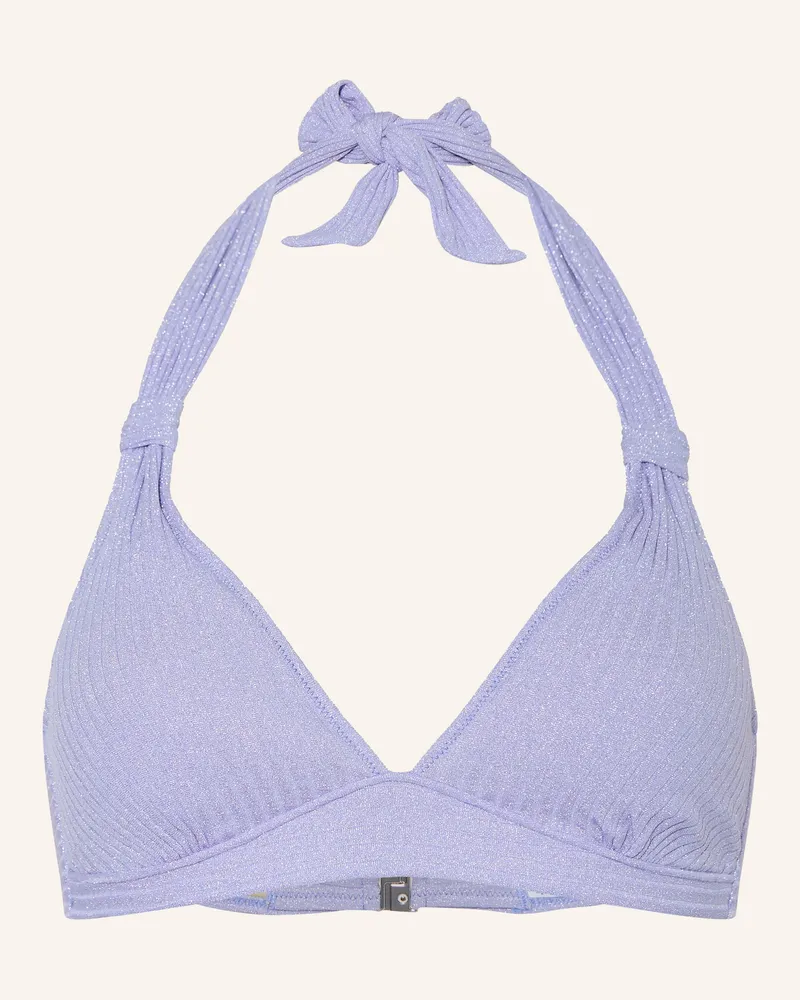 Marie Jo Triangel-Bikini-Top TINJIS mit Glitzergarn Helllila