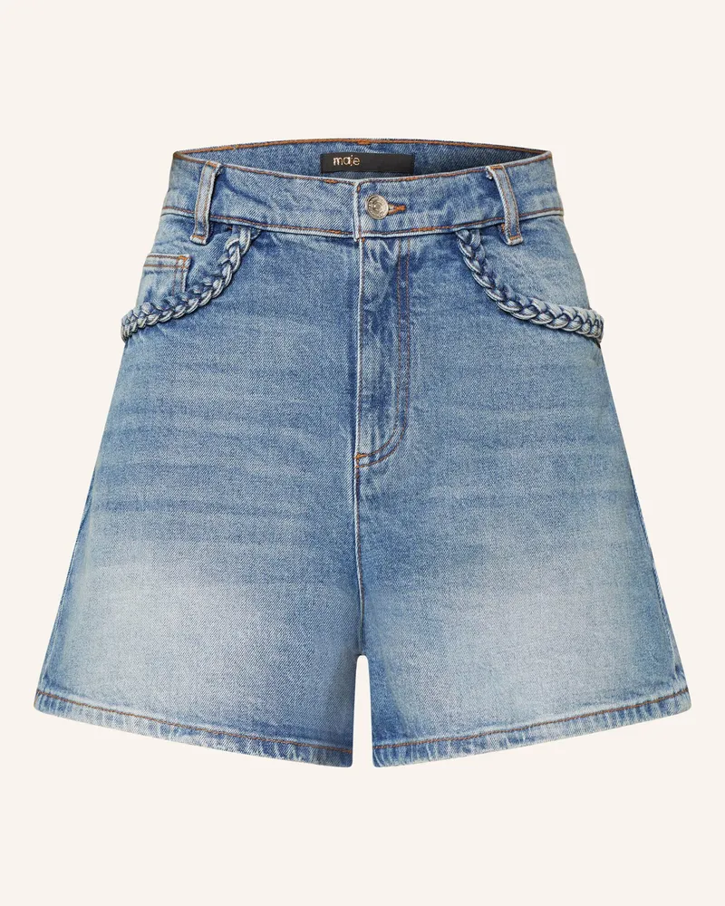 Maje Jeansshorts Blau