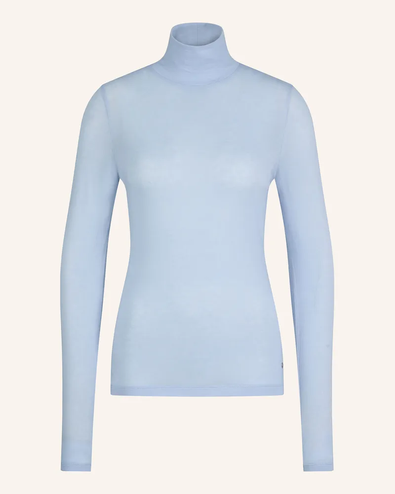 windsor. Rollkragenshirt blau Hellblau