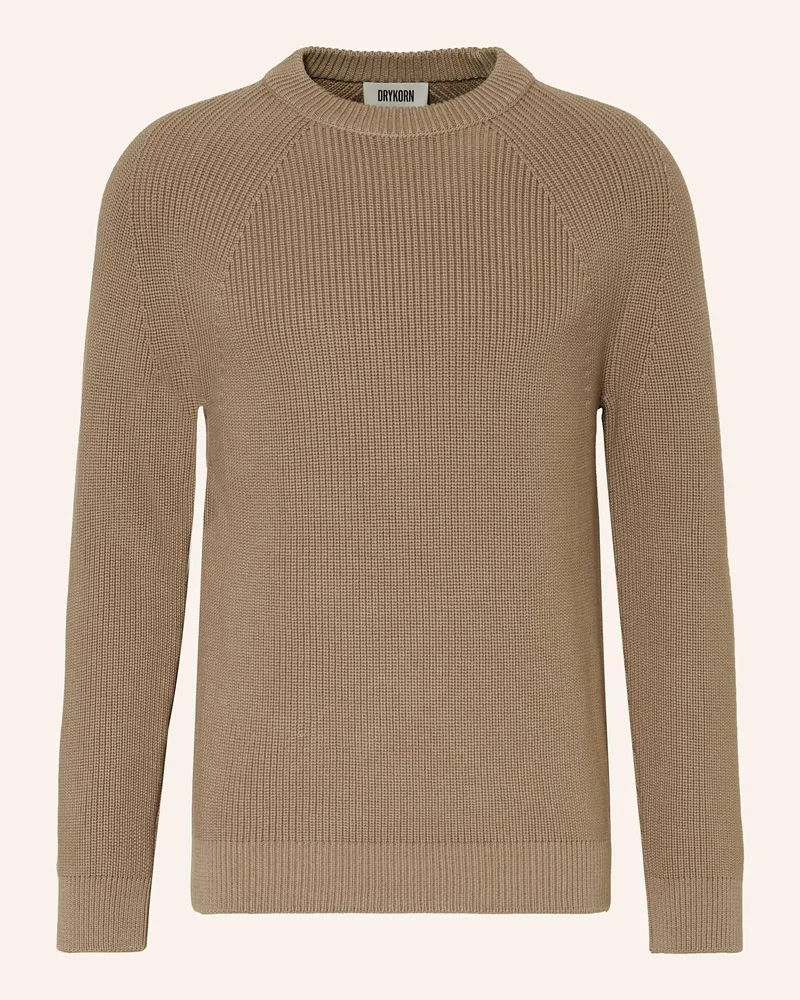 Drykorn Pullover RIPPLEY Hellbraun