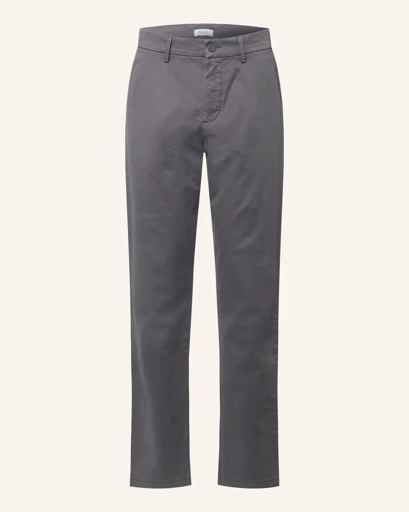 paul Chino Regular Fit grau Grau