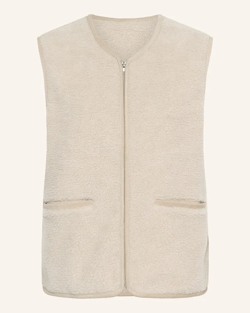 Part Two Teddyfell-Weste beige Beige