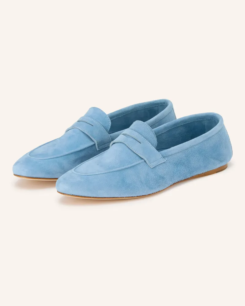 lilienfels Penny-Loafer blau Hellblau