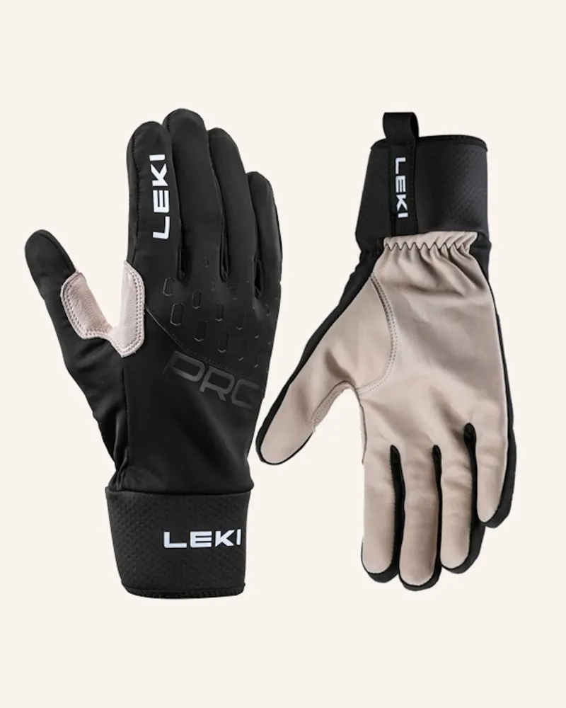 Leki Langlaufhandschuhe  PRC PREMIUM Schwarz