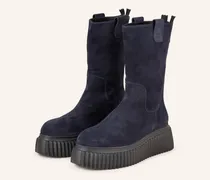 Plateau-Boots Milagros blau