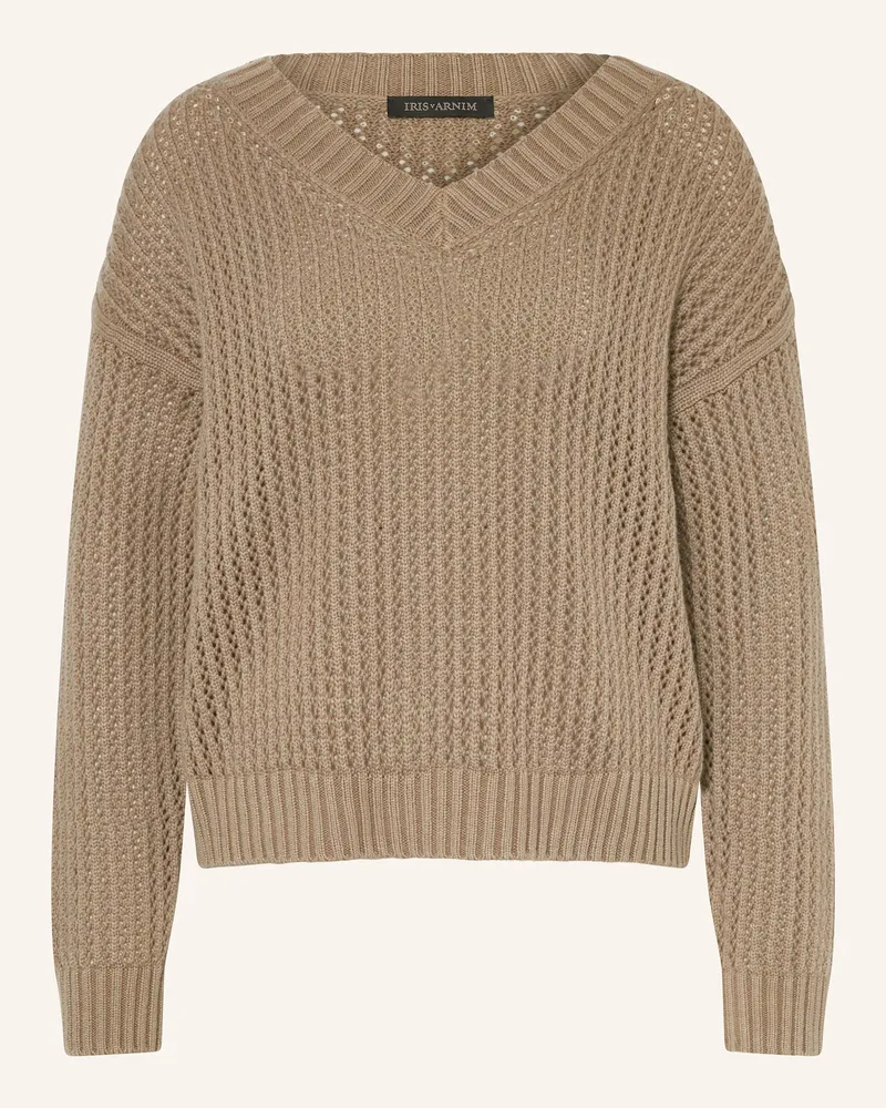 Iris von Arnim Cashmere-Pullover GIGLIA Hellbraun