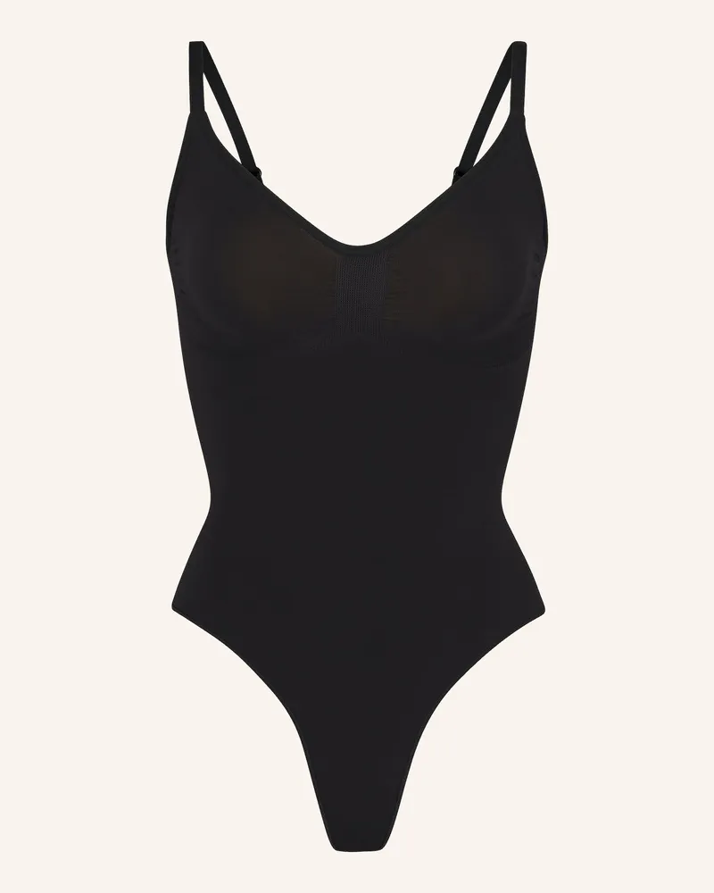 SKIMS Shape-Body Seamless Sculpt schwarz Onyx