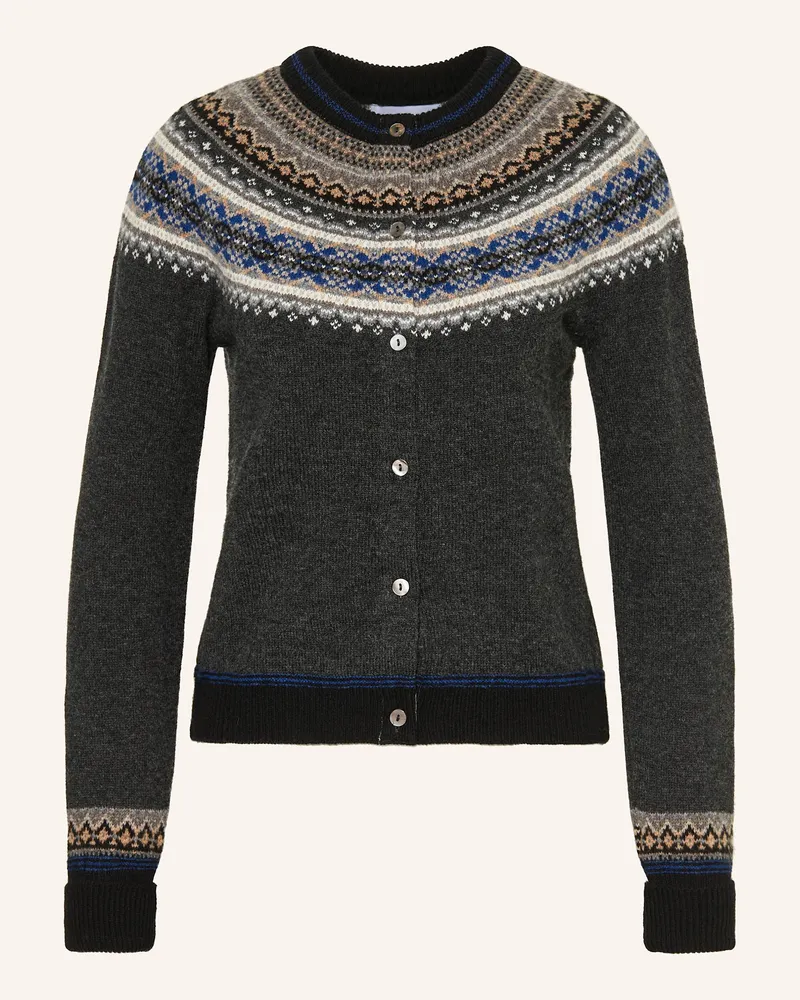 ERIBÉ Strickjacke ALPINE Dunkelgrau