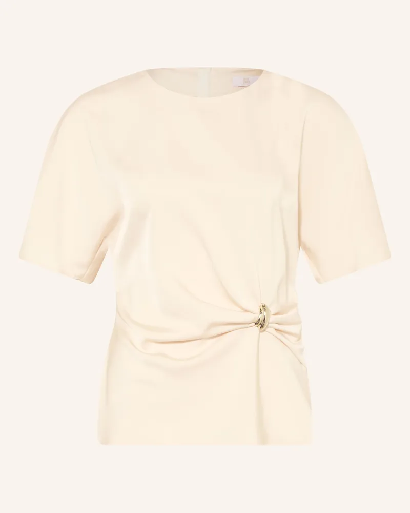 Riani Blusenshirt Aus Satin beige Ecru