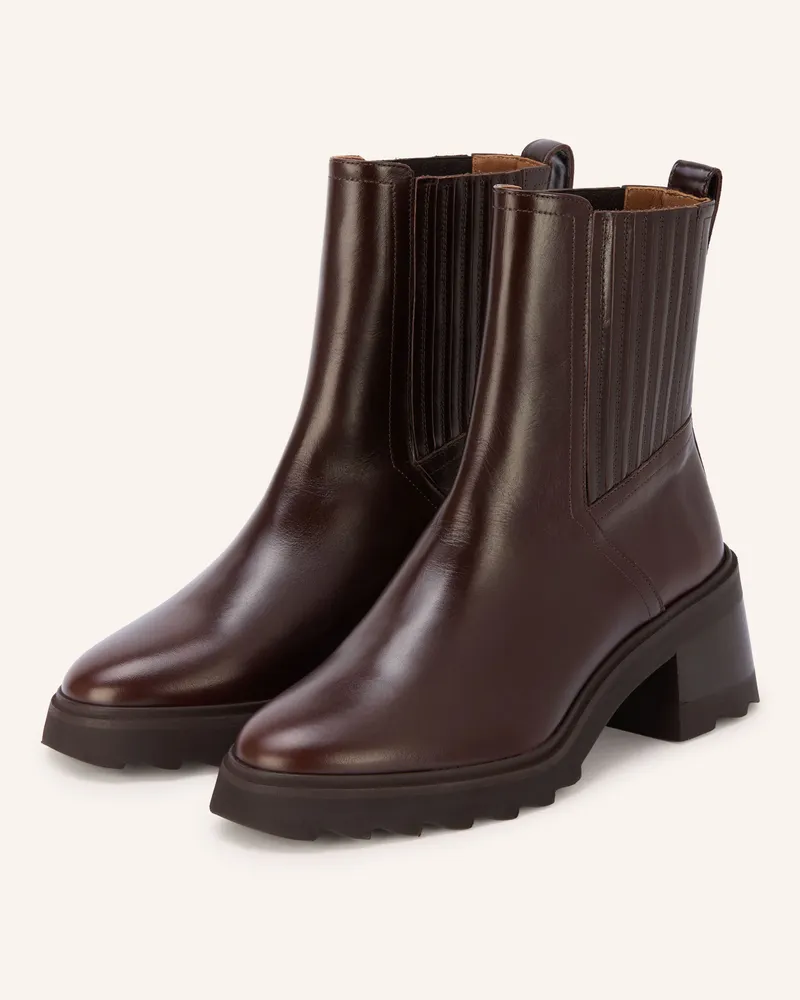 Bobbies Chelsea-Boots Lison braun Dunkelbraun