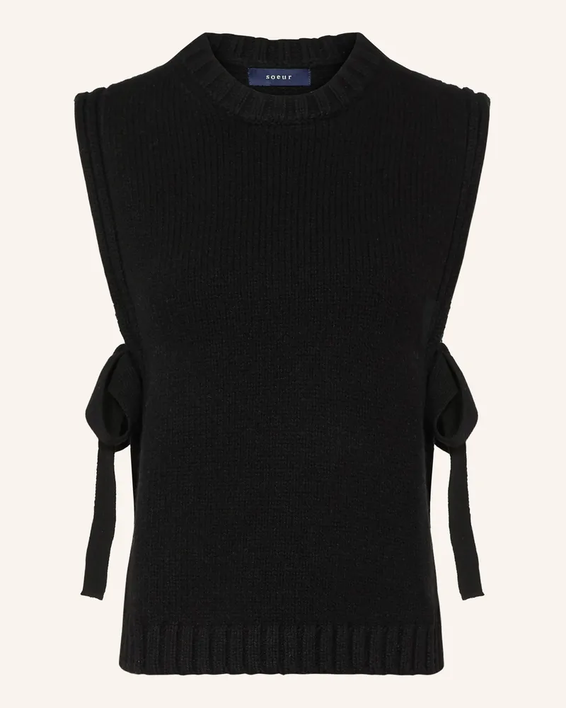 Soeur Pullunder Uzel schwarz Schwarz
