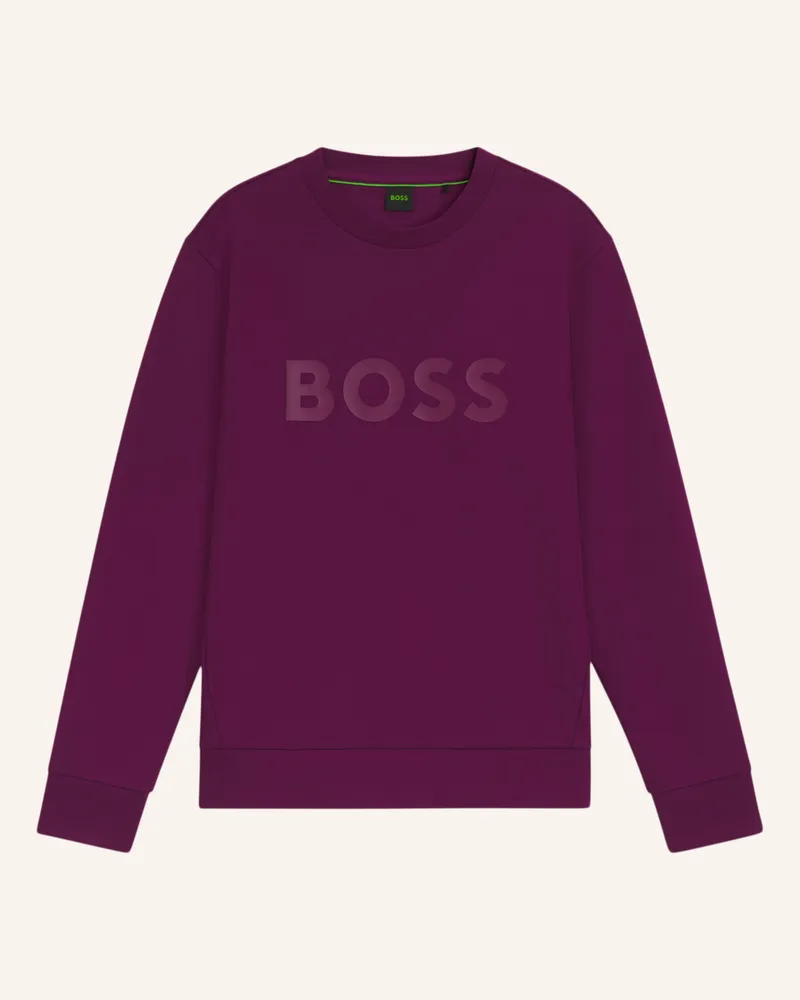 HUGO BOSS Sweatshirt SALBO Regular Fit Pink