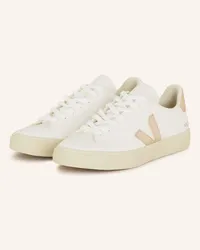 VEJA Sneaker CAMPO - WEISS/ GOLD Weiss