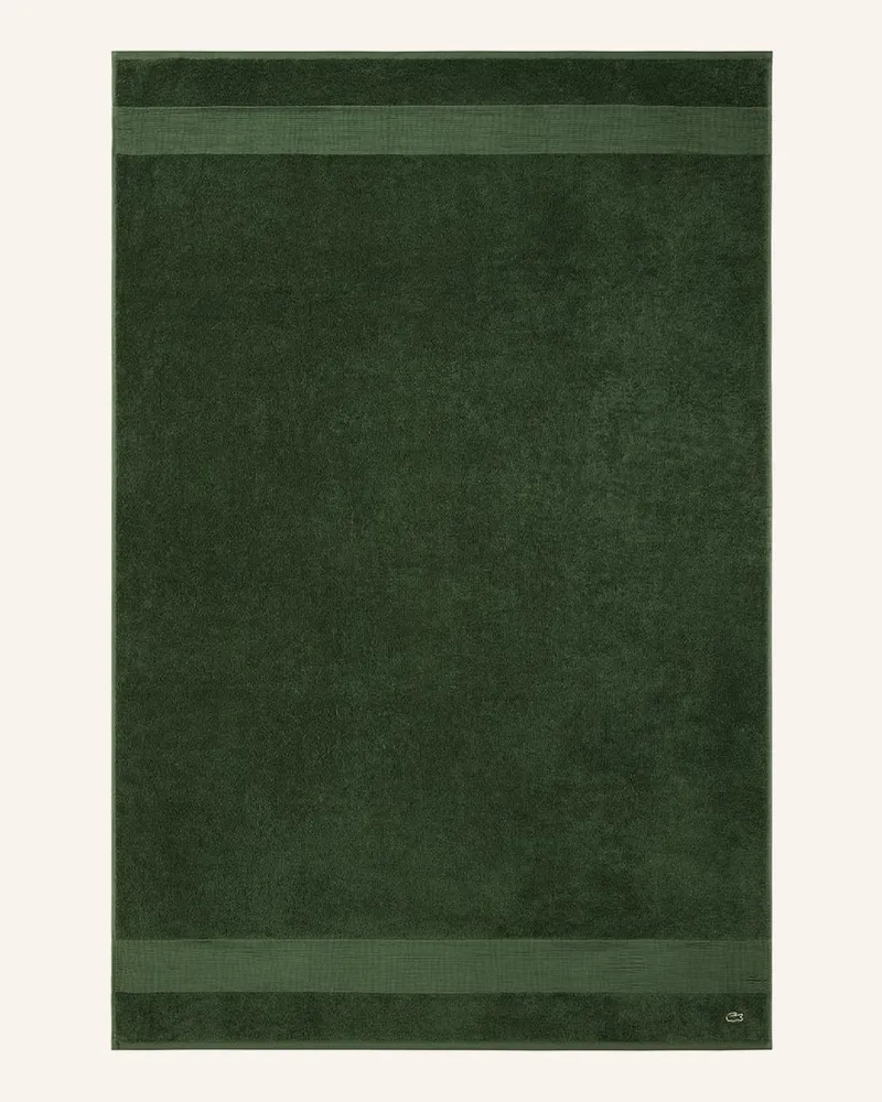 Lacoste Badetuch Llecroco gruen Grün