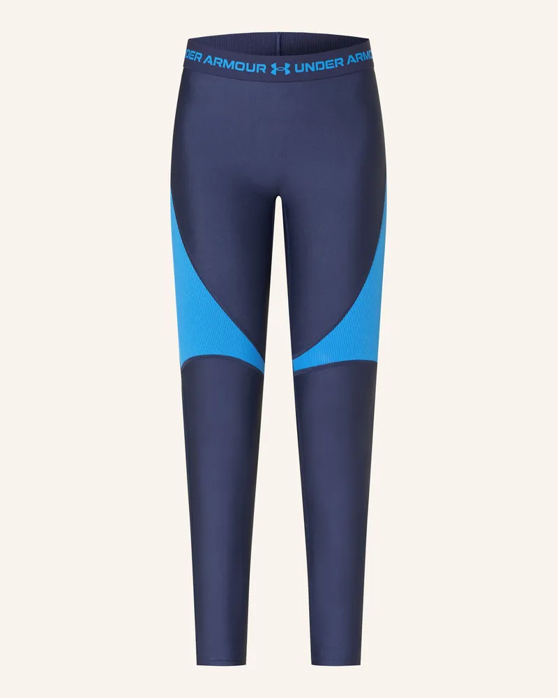 Under Armour Tights UA HEATGEAR® RIB Dunkelblau